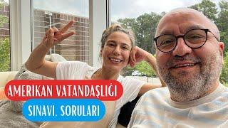 AMERİKA’DA VATANDAŞLIK SINAVI | NELER SORUYORLAR | ZOR MU?