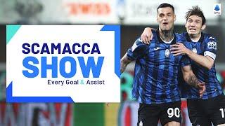 Gianluca Scamacca SHOW: Every Goal & Assist | Serie A 2023/24