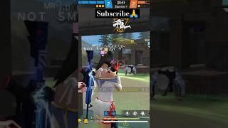 1 VS 4 Best gameplay  #short #freefire #rohit999