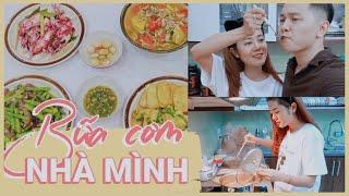 BỮA CƠM GIA ĐÌNH NHÀ MÌNH CÓ GÌ??? CƠM NHÀ LÀ NGON NHẤT ️