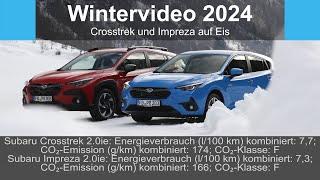 (Reupload) Wintervideo 2024 | Crosstrek und Impreza auf Eis