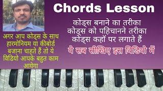 How To Play Chords in Any Song On Harmonium or Keyboard | Chords Lesson | Lokendra Chaudhary