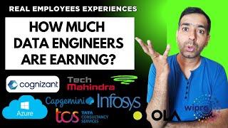 How much engineers are earning in India? Data Engineers especially | TCS Amazon Infosys