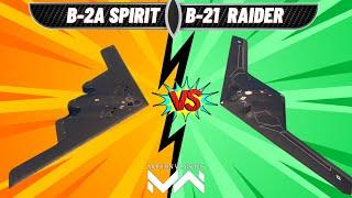 Modern Warships: B-2A Spirit Vs B-21 Raider - Which is the better bomber?