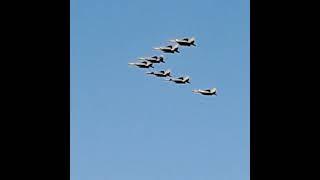 Saudi National Day 94 | Al-Khobar Air Show 2024 | Saudi Hawks great formation