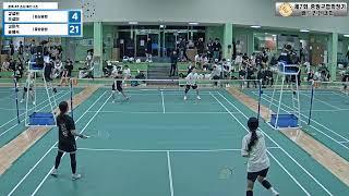 혼복 45 초심 예선 2조| (일심클럽) 강성현/조성미 vs (중랑클럽) 김미석/송혜숙[제7회 중랑구 협회장기 배드민턴대회(신내)]