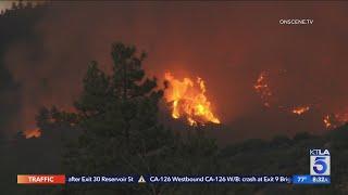 Radford Fire grows to 450 acres in S.B. mountains