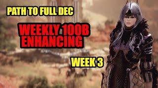 Path to FULL DEC challenge WEEK 3 | Black desert online