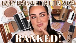 RANKING EVERY BRONZER I TRIED IN 2024 FROM WORST TO BEST!