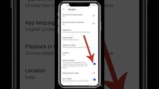 how to turn off restricted mode on youtube #shorts#shortsfeed