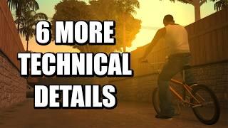 6 MORE Technical Details You DIDN'T Know About GTA San Andreas