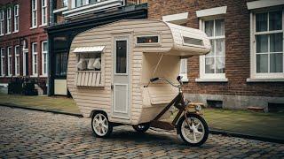 "Tiny Home on Wheels? Meet Kevin Cyr’s Insane Camper Tricycle! "