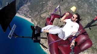 Can you fly with a couch? Let's Find out The Answer Together - Fly Seat, Flying Sofa - Paragliding