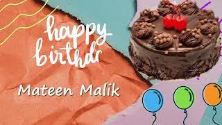 Mateen Malik Birthday Wishes | Happy Birthday Mateen Malik | Wishes for You Mateen Malik