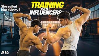 Training with one of the youngest Body Builder  in Kerala| Training with influencers ep - 14