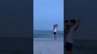 On the Beach After Sunset Montauk Beach witb IAN