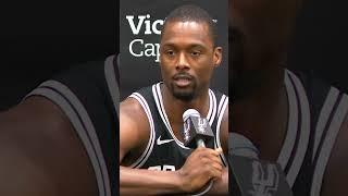 Chris Paul and Harrison Barnes talk about leading a young Spurs team