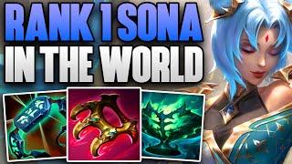 BEST SONA IN THE WORLD FULL SUPPORT GAMEPLAY | CHALLENGER SONA SUPPORT | Patch 14.24 S14