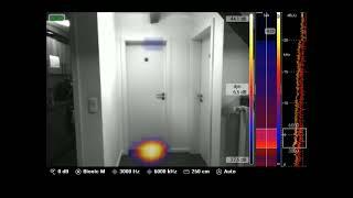SoundCam/Akustische Kamera für Türdichtigkeit/ SoundCam for door tests
