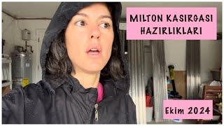 Milton kasırga hazırlıkları