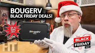 BOUGERV Black Friday Deals On Solar Panels | 12v Fridge Freezers | Power Stations