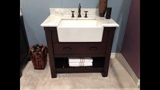 Farmhouse Sink Bathroom Vanity