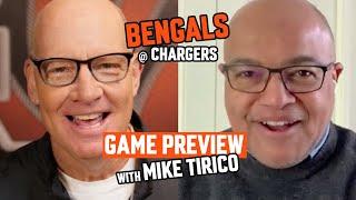 Bengals at Chargers Game Preview with MIKE TIRICO | Week 11