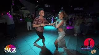 Ilya Tiunov and Ekaterina Avramenko Salsa Dancing at 3 Front Relax 2022