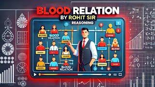 SBI PO & Clerk के लिए BLOOD RELATION Analysis | Last 4 Years Questions by Rohit Sir