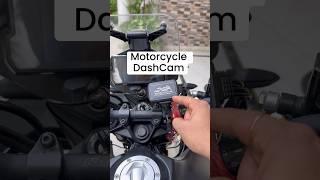 Motorcycle DashCam for Safety On Roads.  #motorcycleaccessories #motorcycle #india