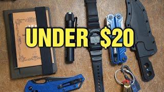 Building ULTRA Budget EDC ($20 per item)