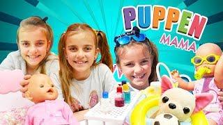 Ein Stunde mit der Puppen Mama. Video mit Ayça auf Deutsch.