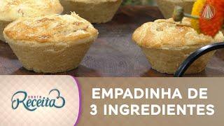 A receita de empadinha mais fácil que você já viu e com 3 ingredientes