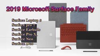 First Look of All Microsoft Surface products | Surface Family 2019 Event by Microsoft |