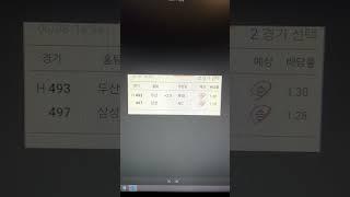 #스포츠토토#일본야구#프로야구#2조합#적중#프로토#