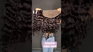 Vipsister indian wave hair and lace #vipsisterhair #hairwholesale 8613570021626