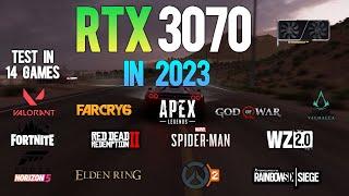 RTX 3070 : Test in 14 Games in 2023 ft Ryzen 7 5800X3D - RTX 3070 Gaming in 2023