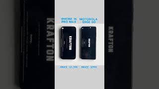iPhone 16 Pro Max vs Moto Edge 60 Fusion – Which is BEST for BGMI? 