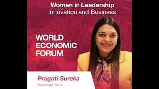 Speaker at World Economic Forum @Davos2024 |EaR |Pragati Sureka |Mental Health | Women in Leadership