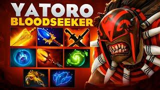 YATORO НА СИЛЬНЕЙШЕМ КЕРИ ПАТЧА Bloodseeker 7.37e