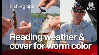 How to swim fish worms - soft plastics - with Kevin VanDam