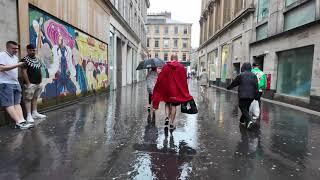 Rainy Walk in Glasgow | July 2024