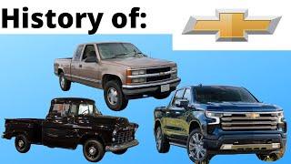 History of Chevy Trucks From Advanced Design to Silverado