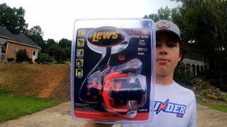 Lews LZR pro speed spinning reel on the water review