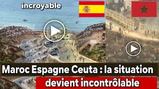 Morocco Spain Ceuta: Things are getting out of control for the second day