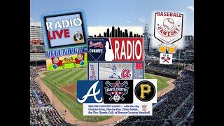 Atlanta Braves vs Pittsburgh Pirates MLB LIVE Stream Braves Country Radio Play-By-Play & Watch Party