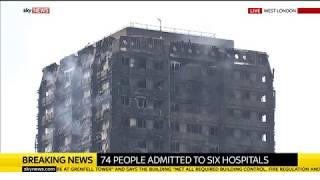 Sky News name Jeremy Corbyn as Prime Minister during coverage of the Grenfell Tower fire