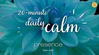 Daily calm I Morning Guided Meditation for Gratitude & Presence  Hum into your Heart 