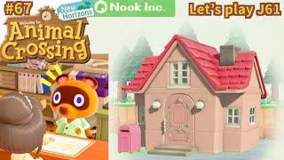 Jour 63 Je rembourse le dernier prêt de ma maison ! 2,5M clochettes Animal Crossing New Horizons #68