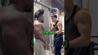 Can he do more pull-ups for $10,000⁉️